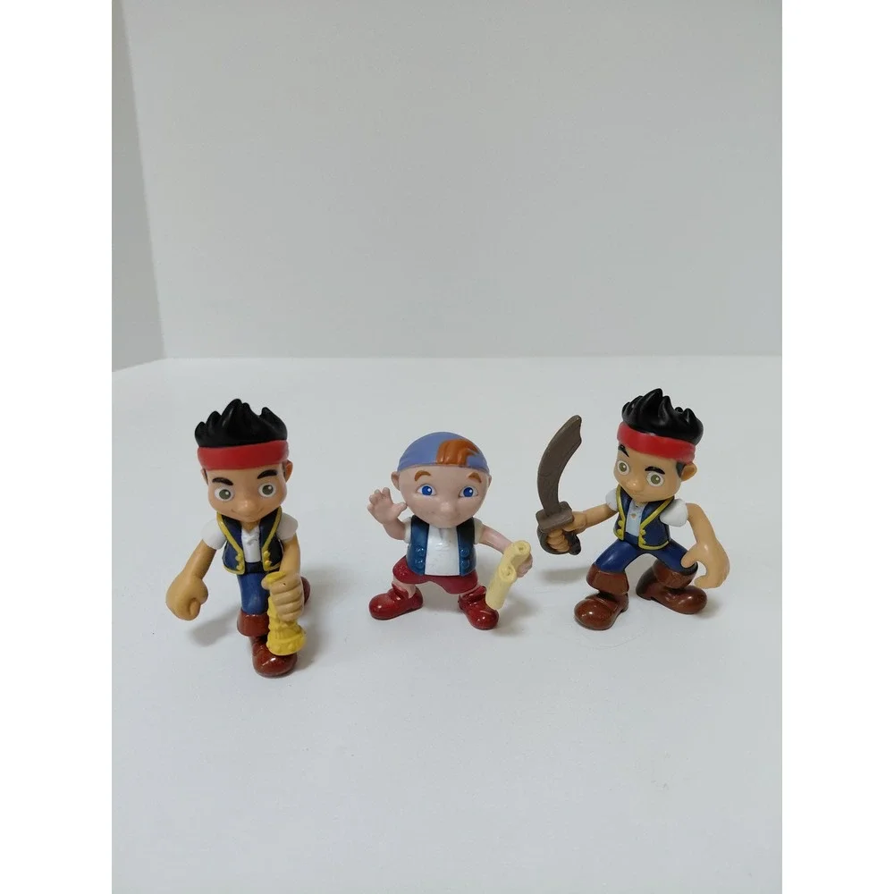 Disney Jake and the Never Land Pirates Figures Lot Jake and Cubby Fisher Price